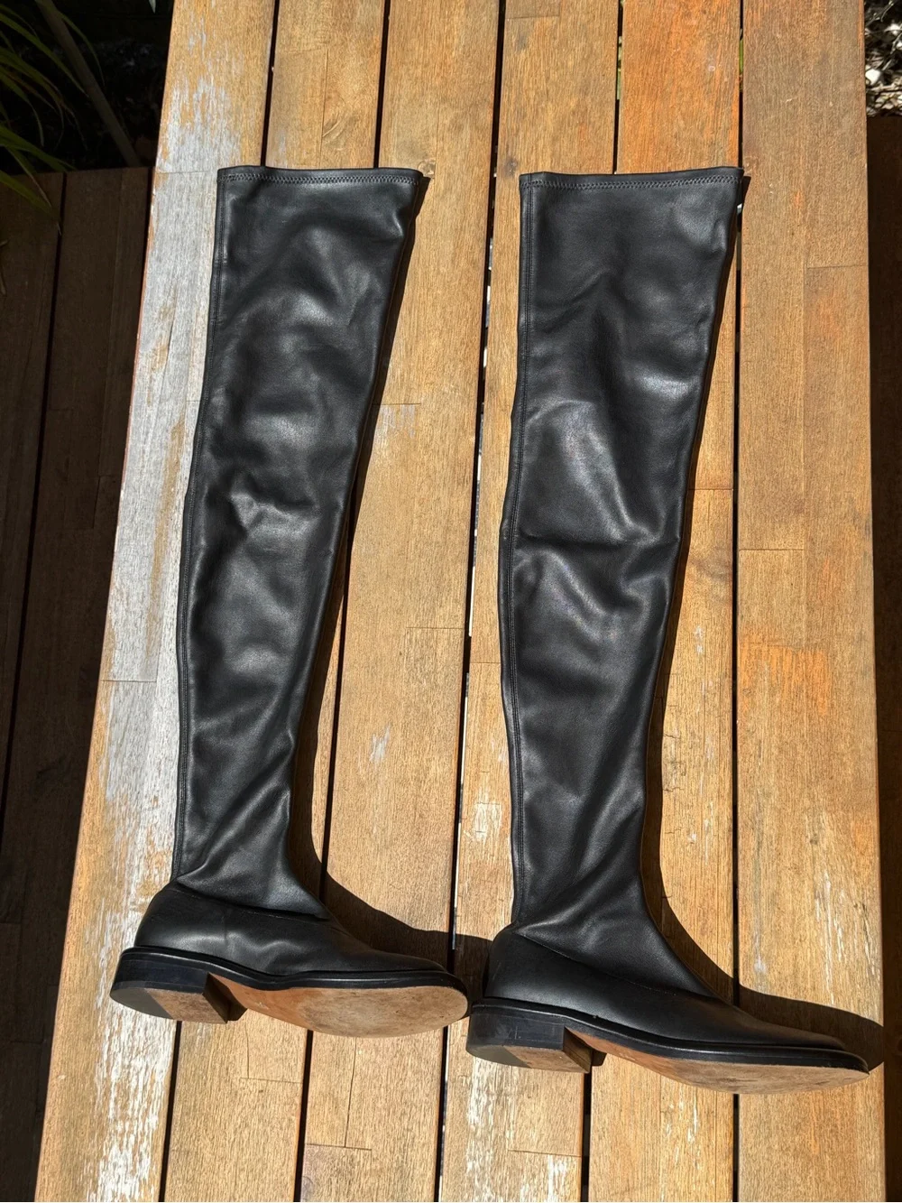 PORENZA SCHOULER pull up over the knee boots